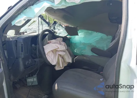 2022 GMC Savana Cargo Rwd 3500 Extended Wheelbase Work Van из США, поврежденный, VIN 1GTZ7HF7XN1225727